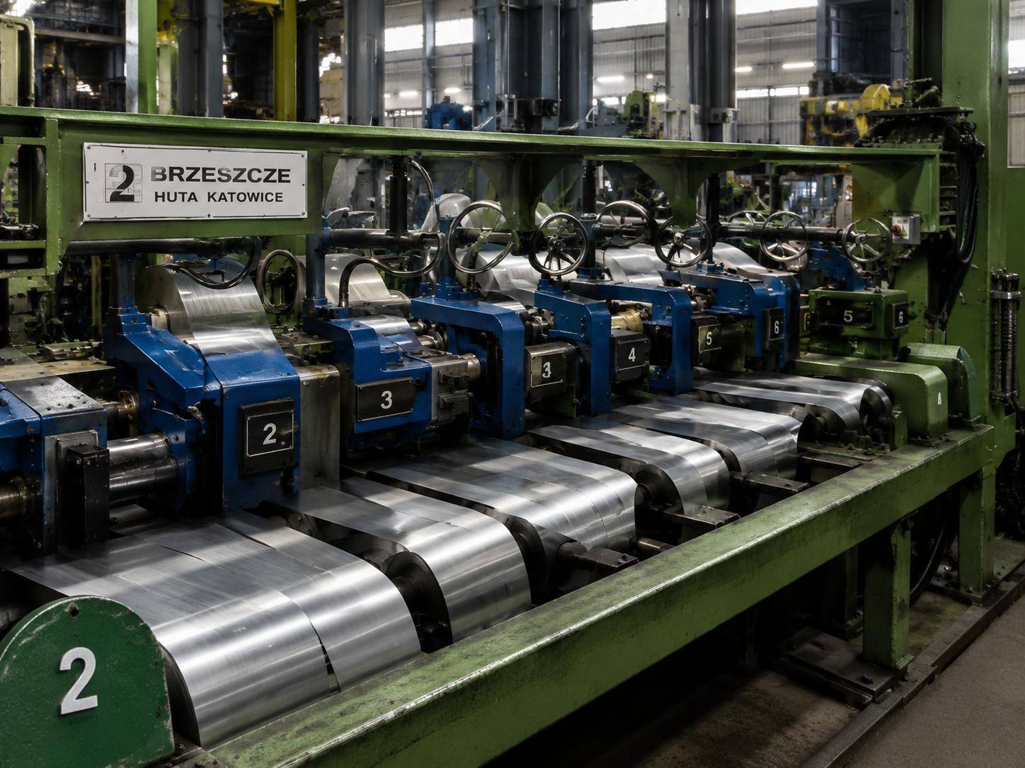Nowoczesna linia produkcyjna sztachet metalowych
