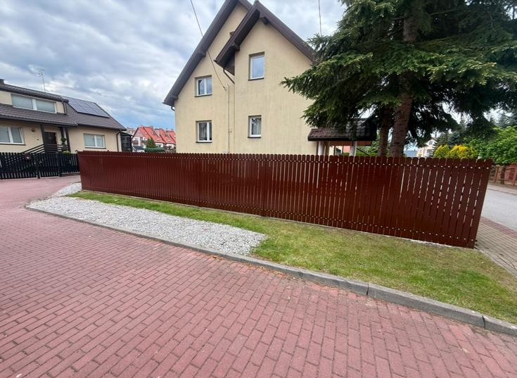 Ogrodzenie domu jednorodzinnego
